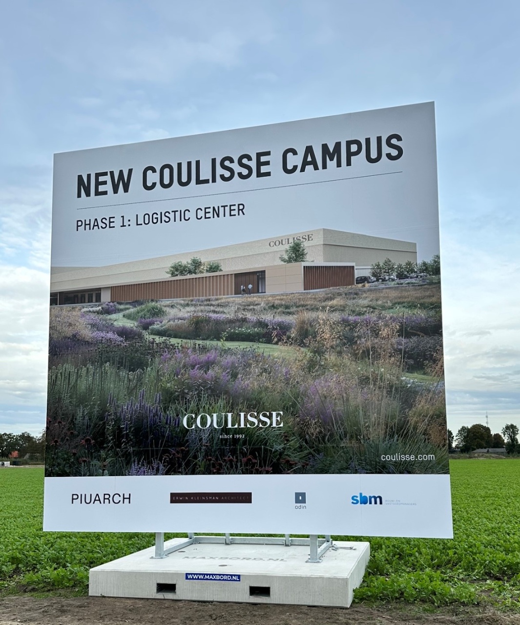 Succes Signs - Bouwbord - Maxbord - Bouwbord Coulisse