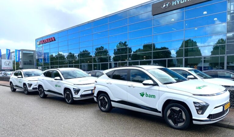 Belettering bedrijfsauto
